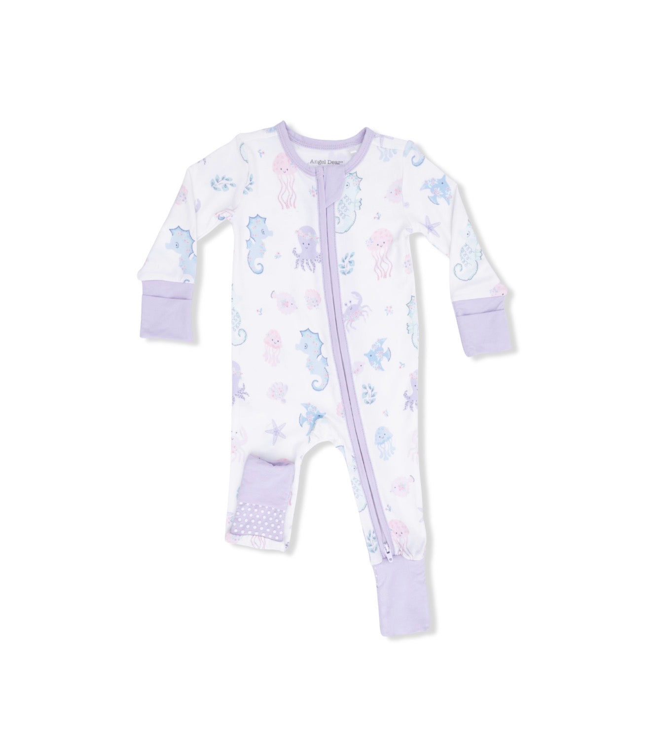 Angel Dear | Floral Sea Creatures Convertible Romper