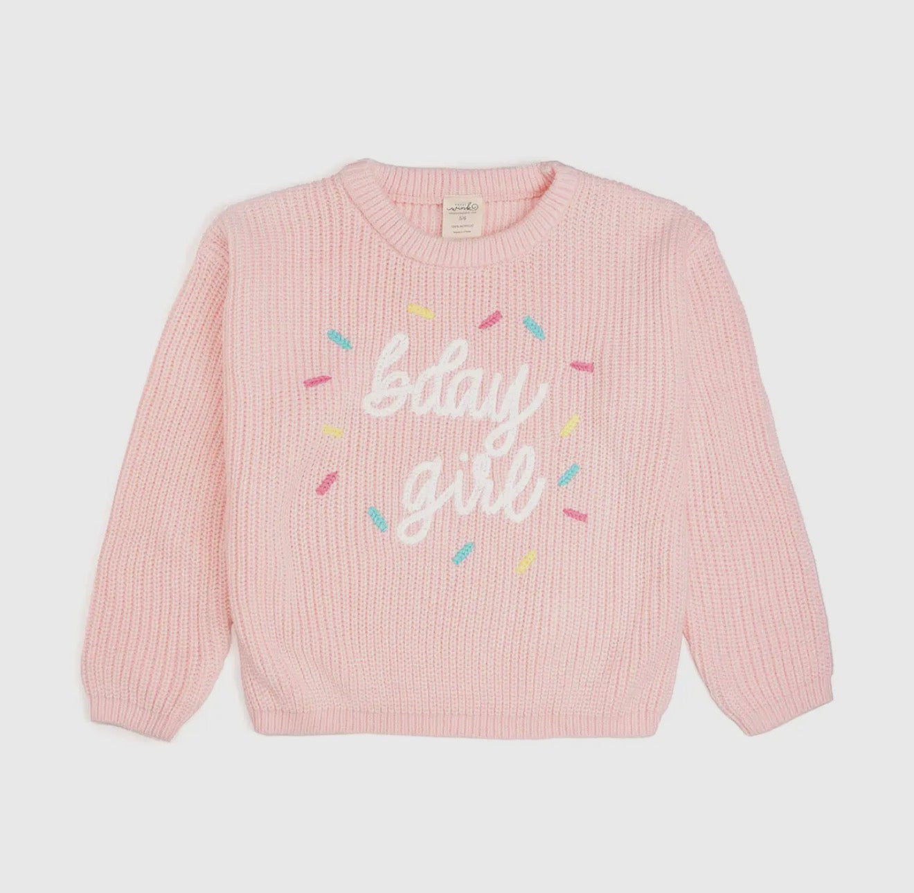 Sweet Wink | Birthday Girl Sprinkle Sweater