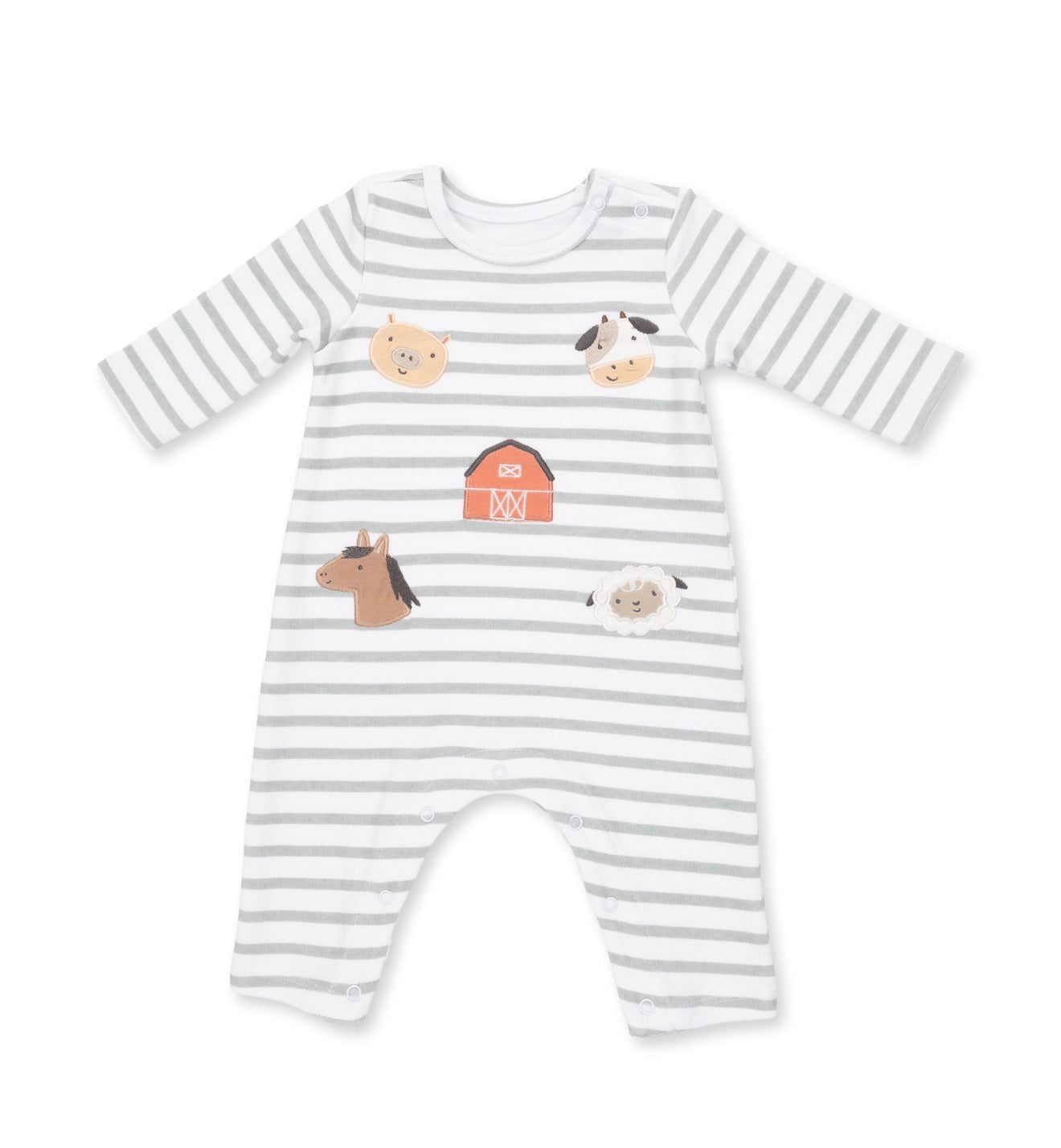 Angel Dear | Cows Blue Romper