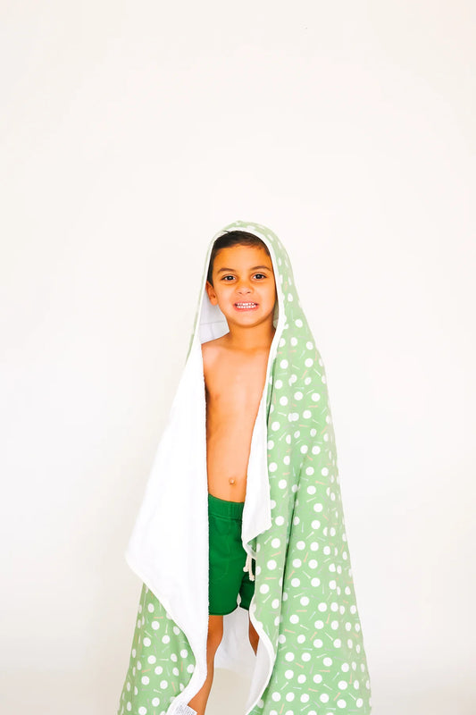 Copper Pearl - Bogey Big Kid Hooded Towel