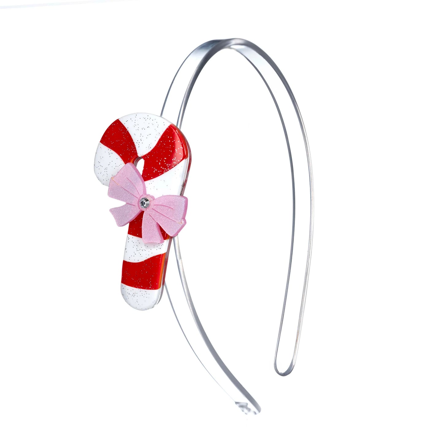Lilies & Roses | Candy Cane Bow Headband