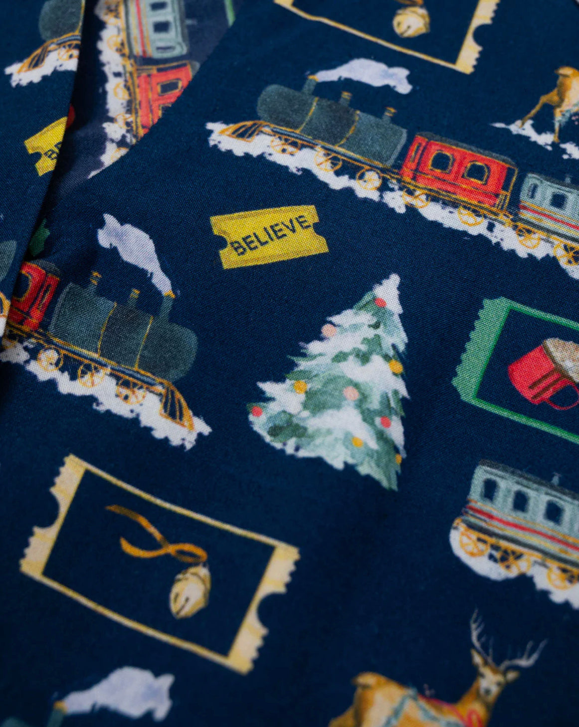 Smockingbird | Polar Express Pajama Set