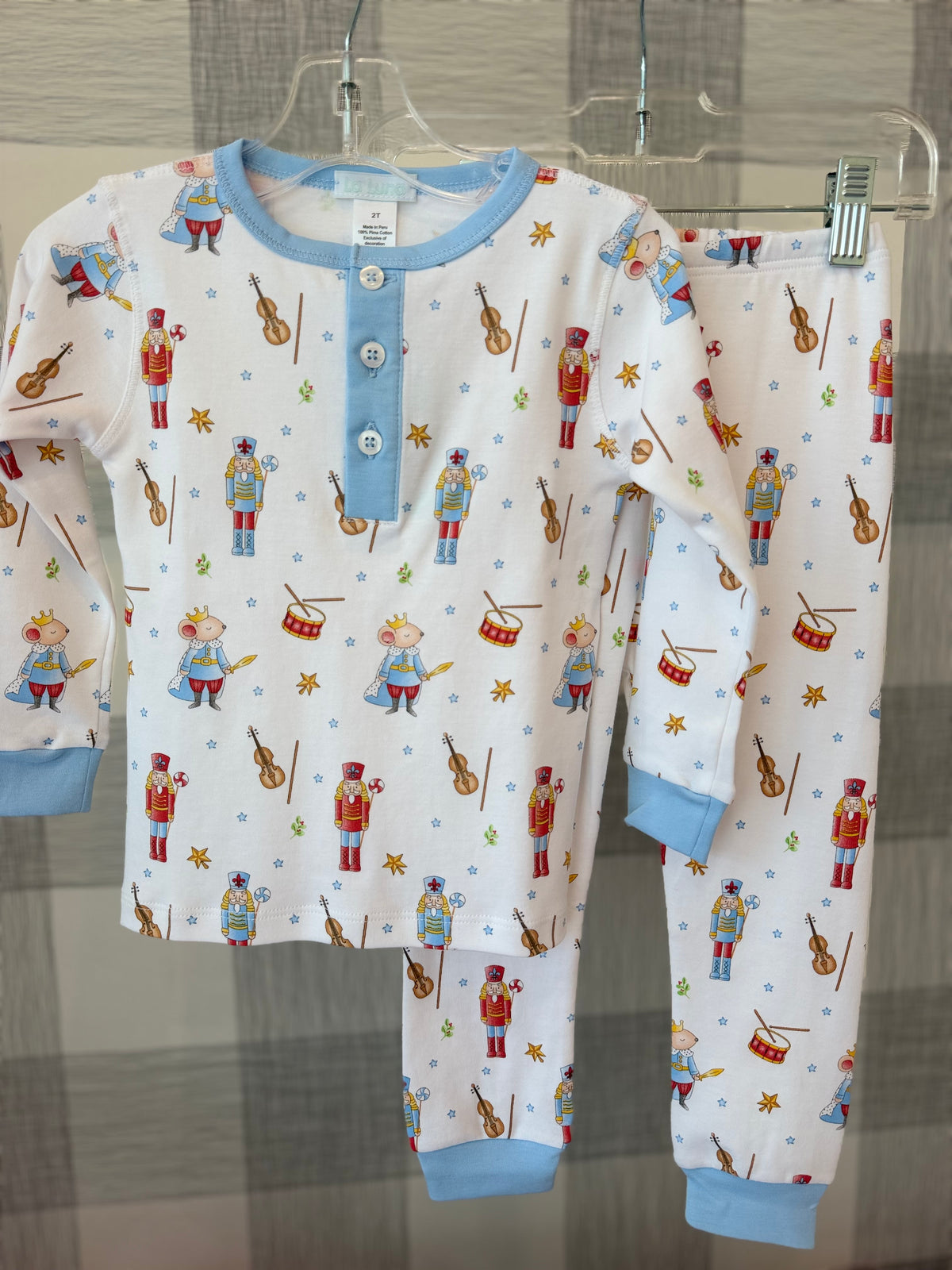 Lulu Bebe | Nutcracker Boy Pajama Set