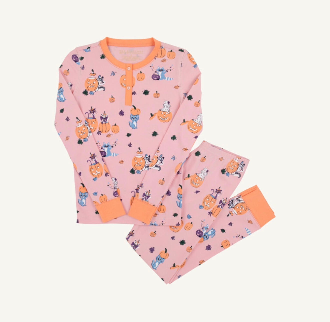 TBBC | Payton Pajama Set - Candy and Critters Sandpearl Pink