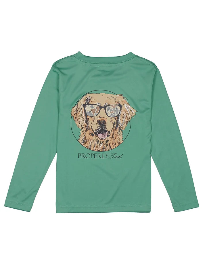 Properly Tied | Camo Companion LS Performance Tee