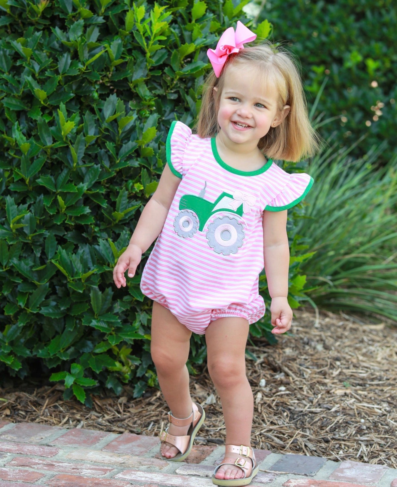 Trotter Street | Harvest Time Pink Flutter Bubble