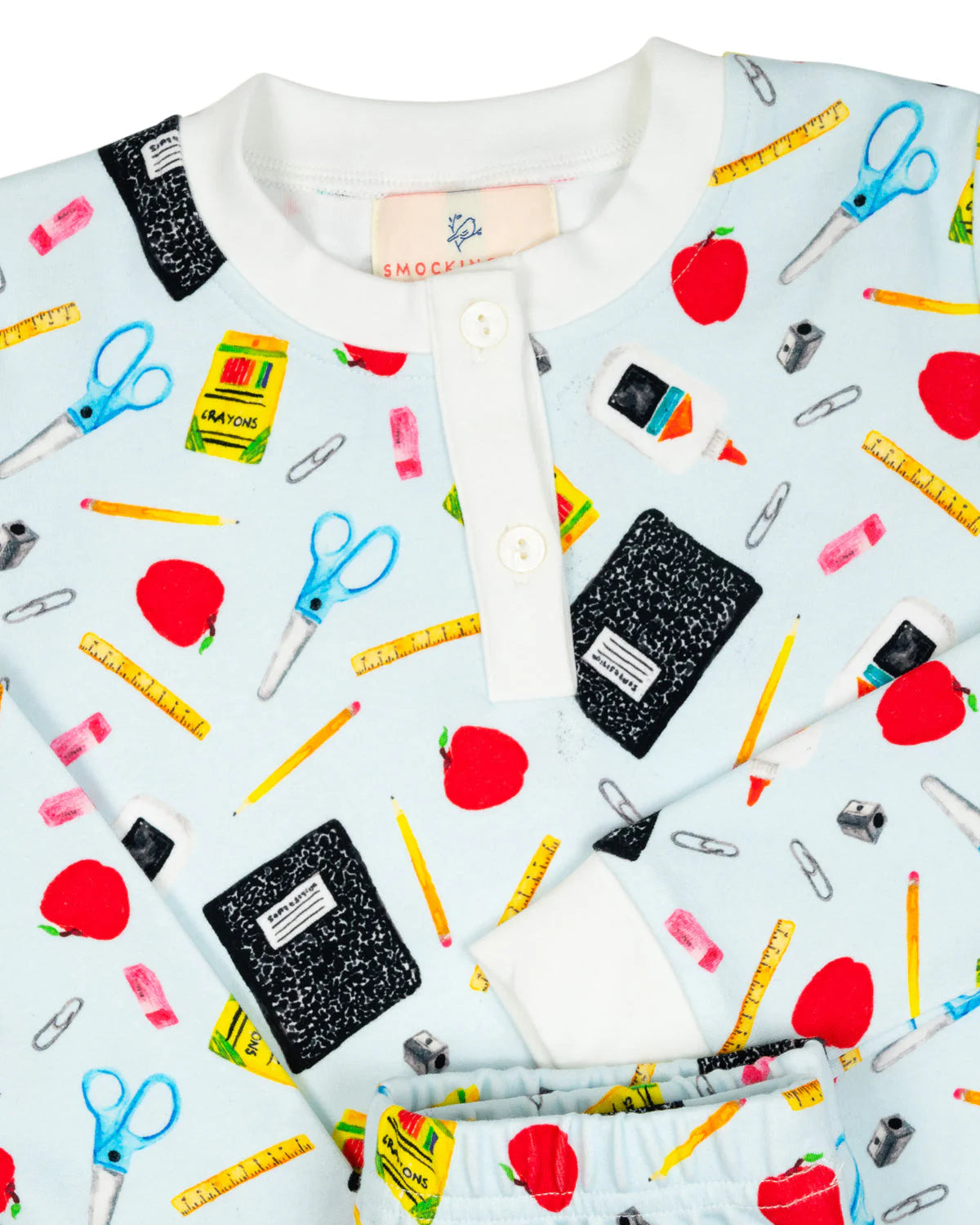 Smockingbird - School Supplies Pajama Set
