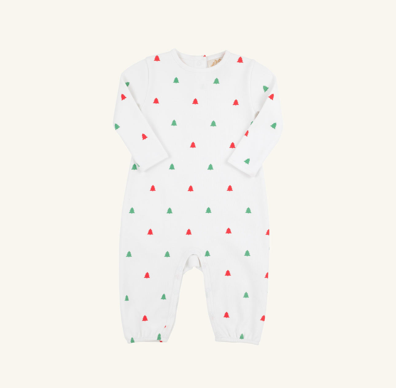 TBBC | LS Patton Play Romper - Thomas Point Tree Farm