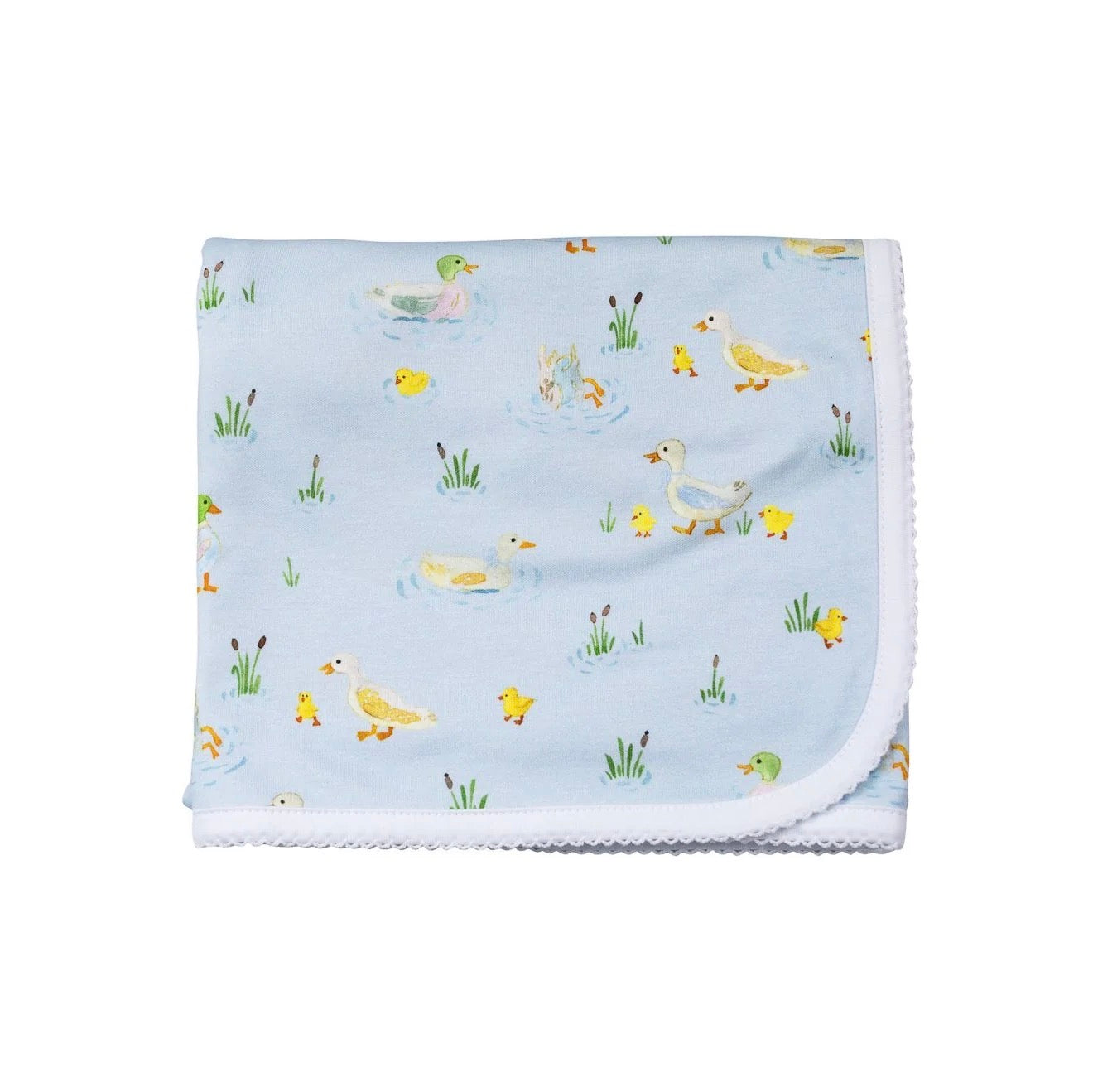 Proper Peony | Puddle Receiving Blanket