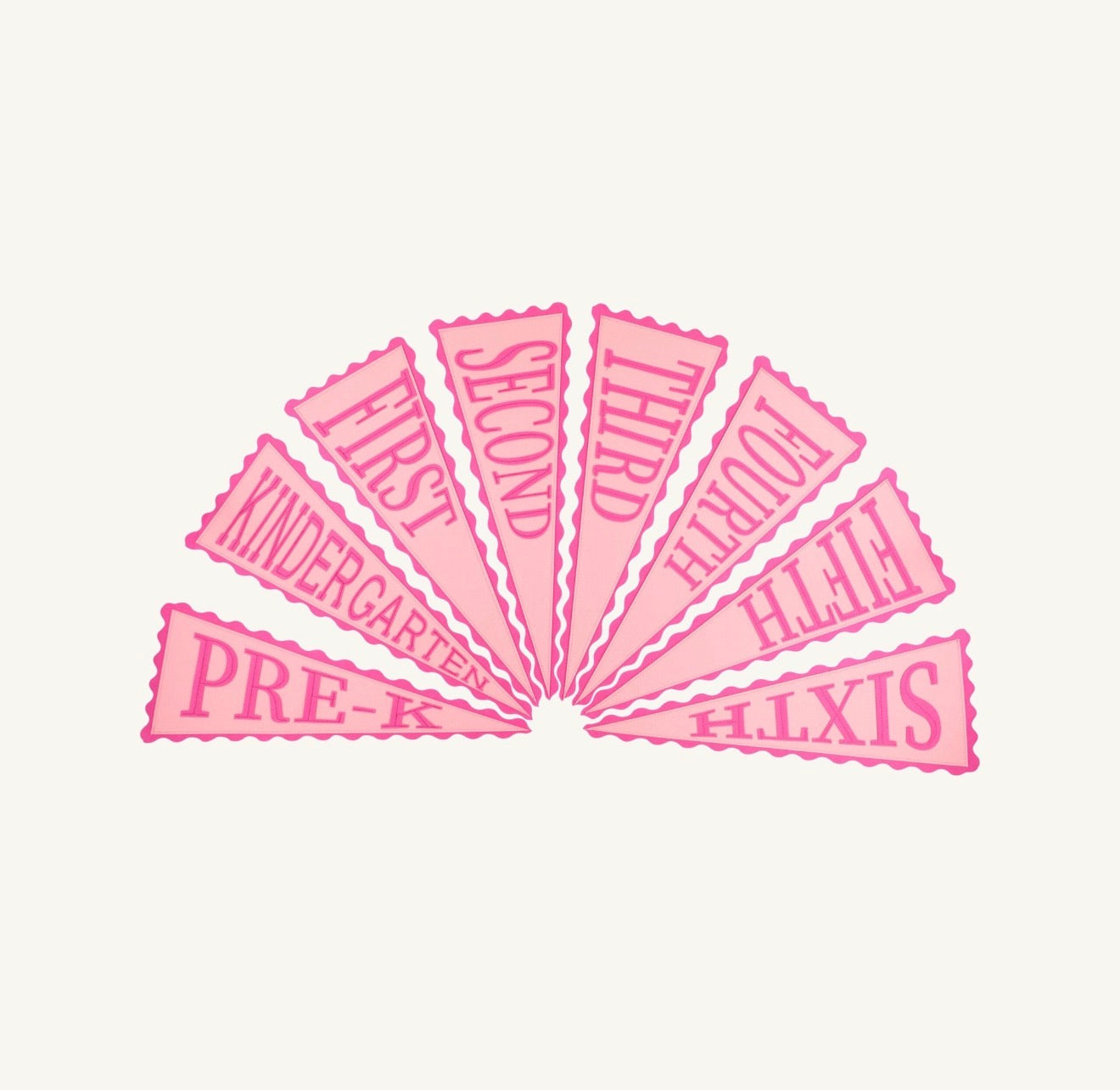 TBBC | Picture Perfect Pennants - Romany Rose