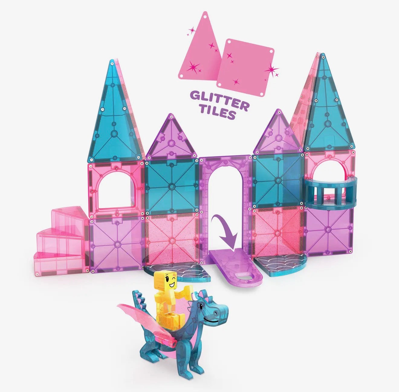 Magna-Tiles | Castle 25-Piece Set