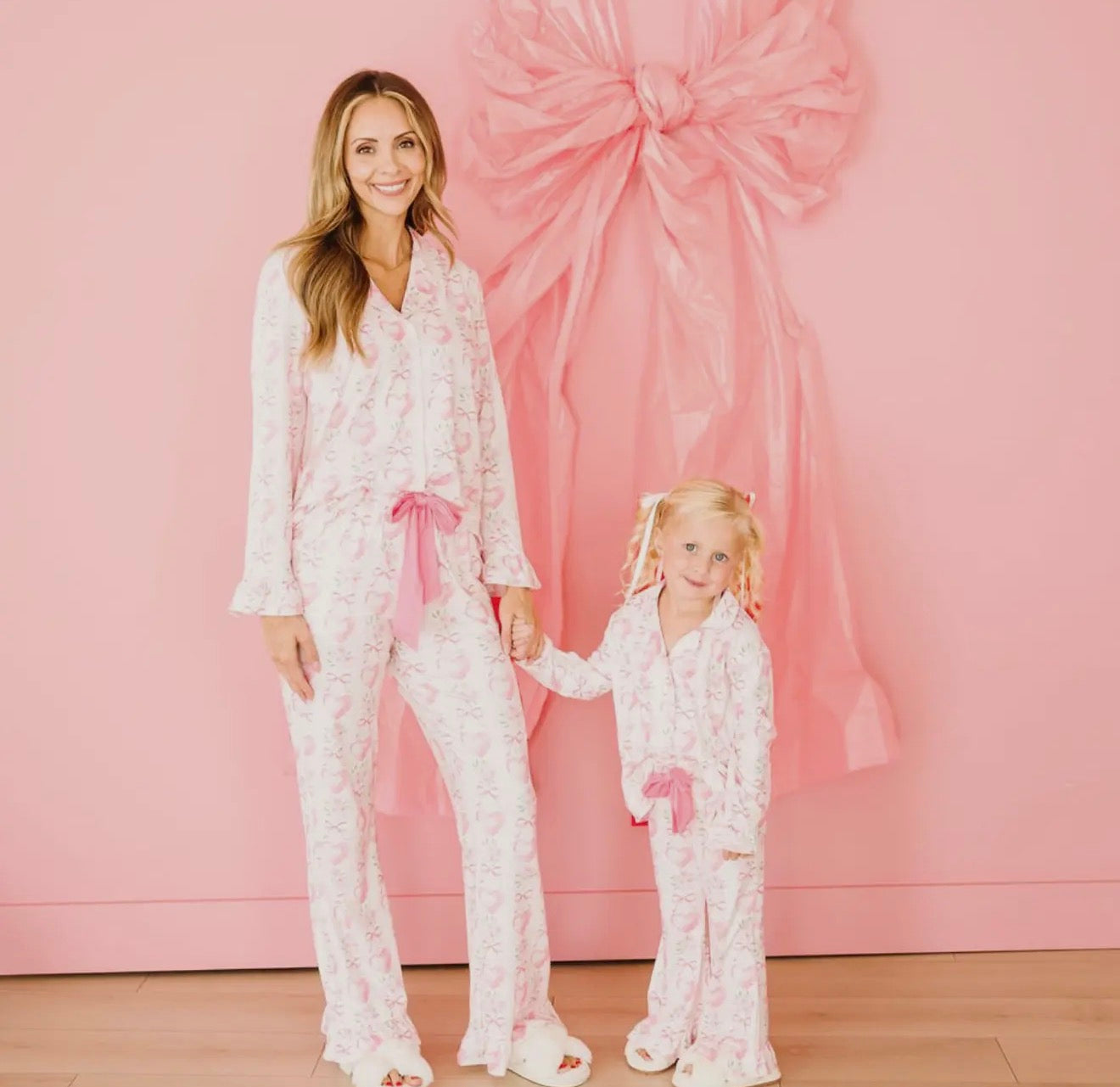 Sweet Wink | Heart Floral Pajama Set