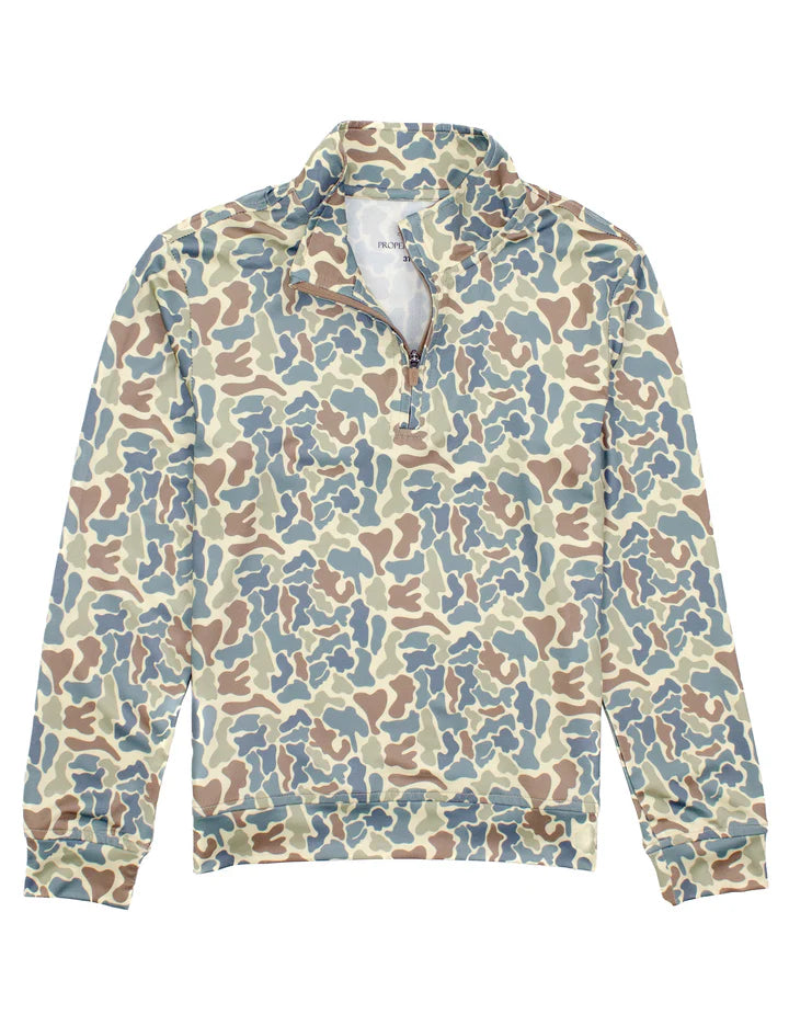 Properly Tied | Inlet Pullover Field Camo