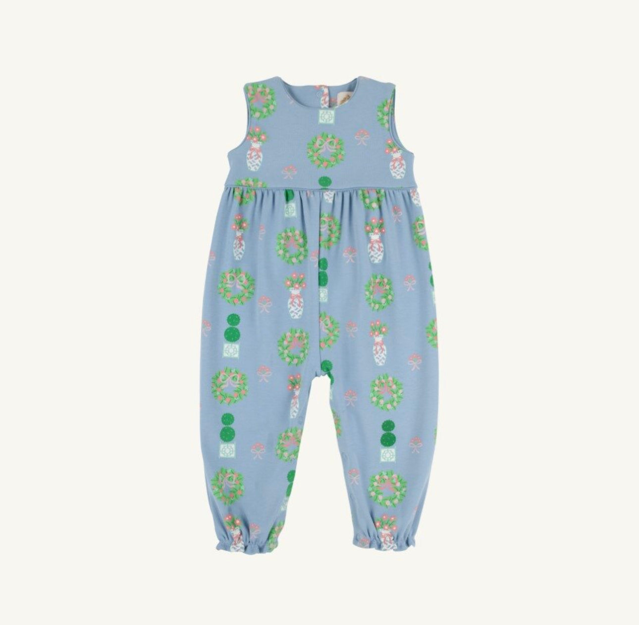 TBBC | Sleeveless Rebecca Romper - Topiaries & Tangerines