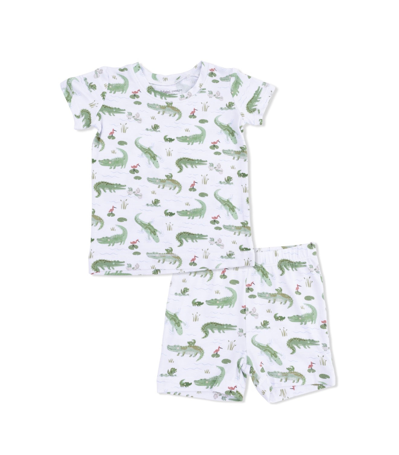 Angel Dear | Crayon Alligators Loungewear Set