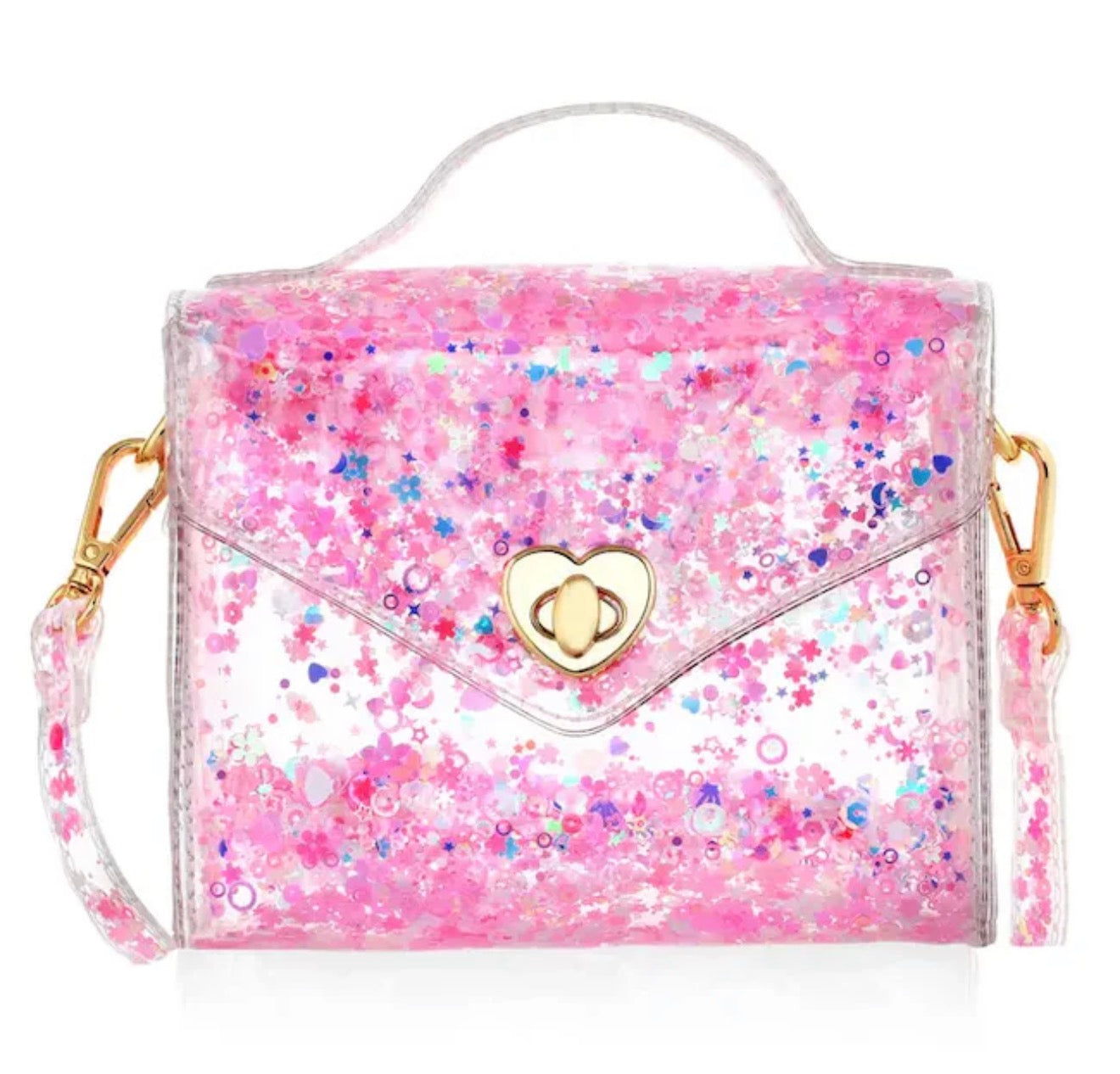 Carrying Kind | Gussie Pink Sparkle Purse