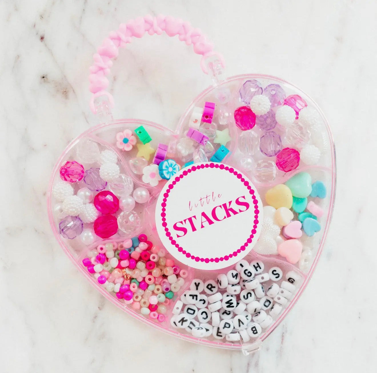 Little Stacks | Pretty in Pink Heart Kit