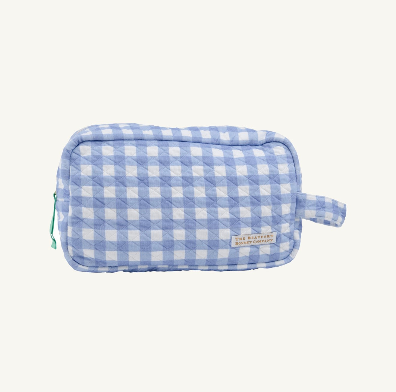 TBBC | Tate’s Toiletry Kit - Park City Periwinkle Gingham