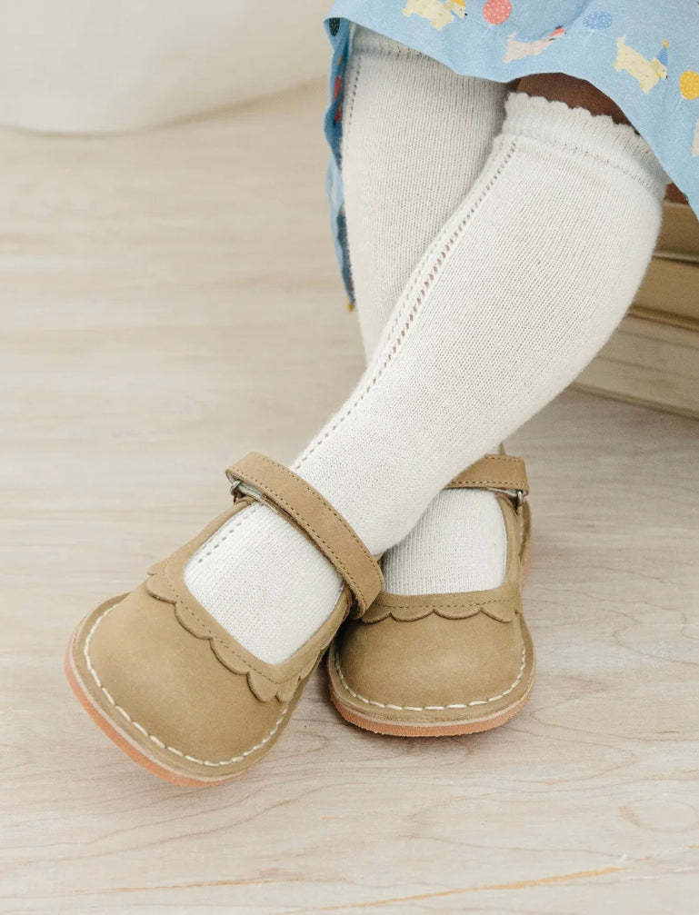 L'Amour | Violette Petal MJ - Nubuck Khaki