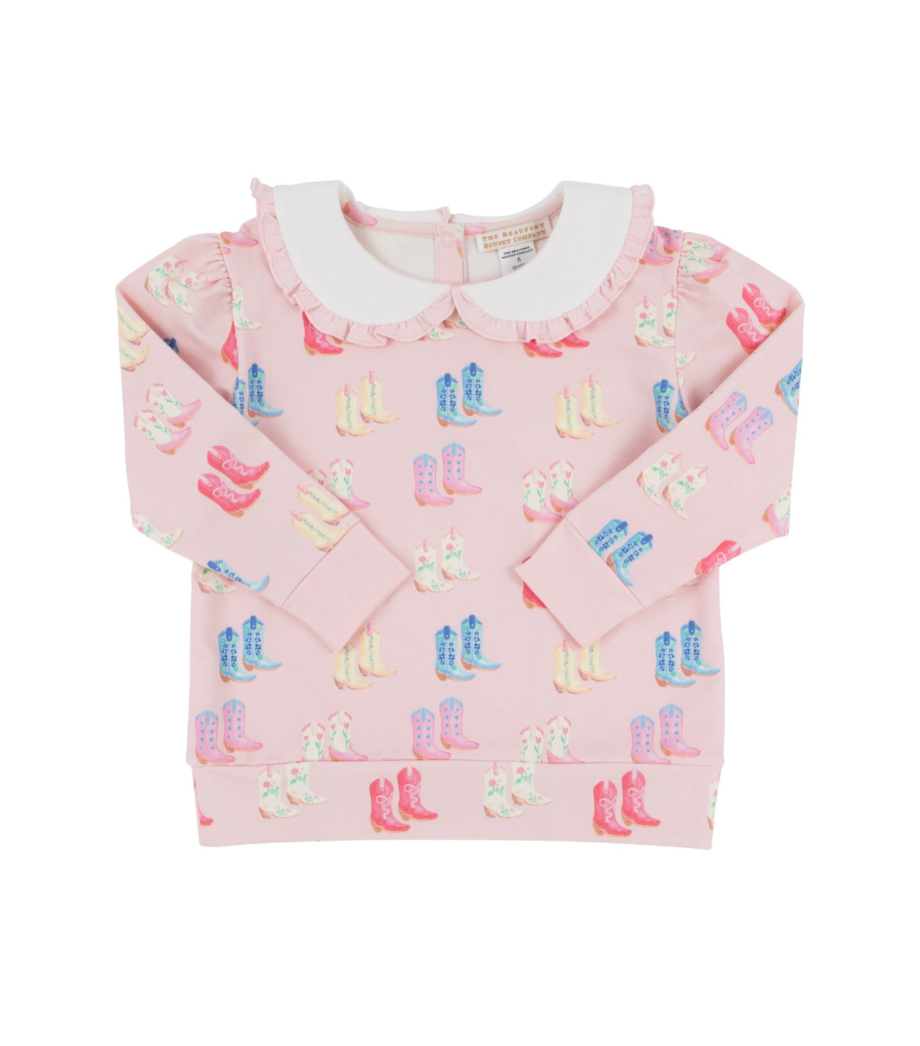 TBBC | Maude's Ruffle Cassidy Comfy Crewneck - Cute to Boot