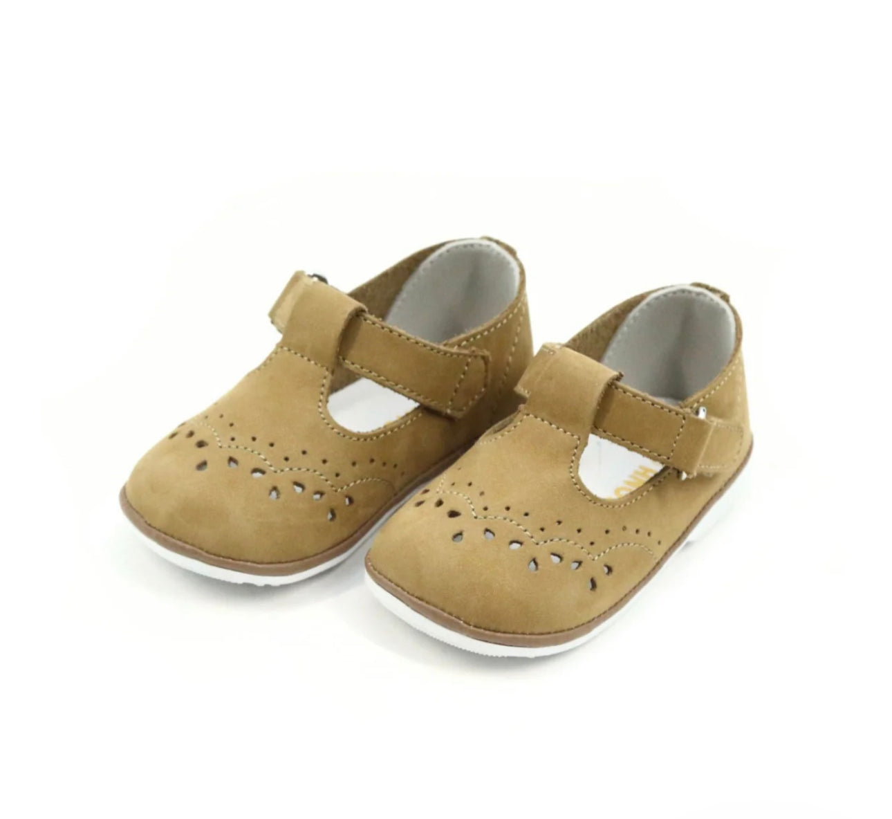L'Amour | Birdie Toddler T-Strap - Nubuck Khaki