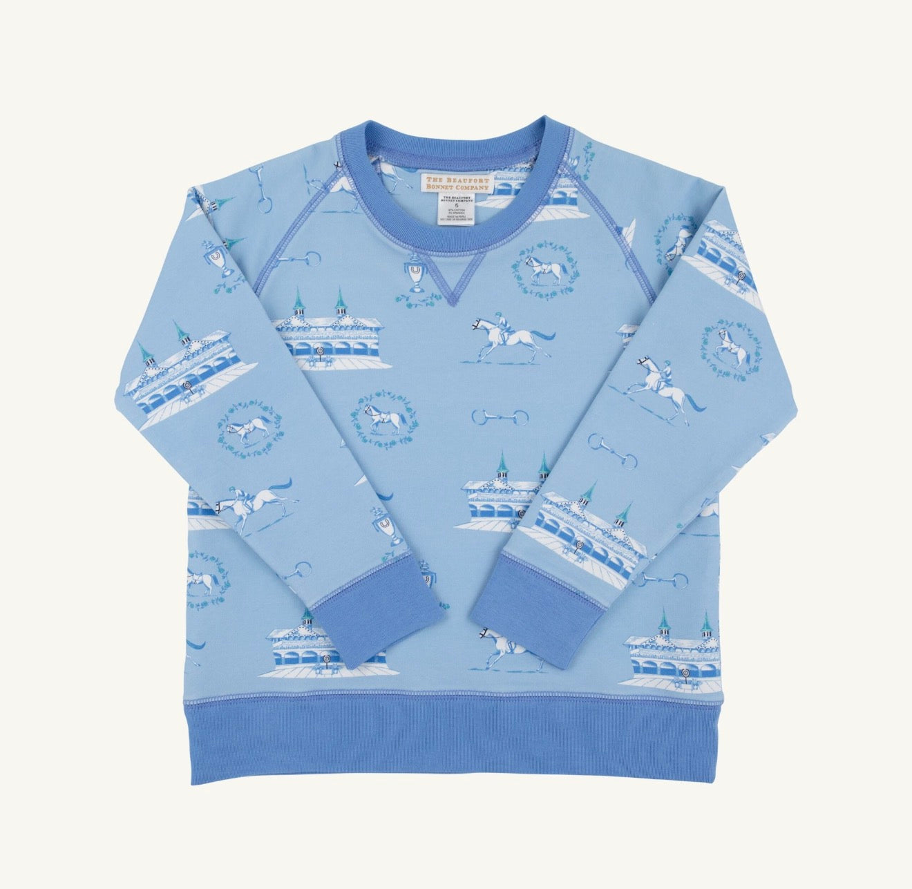 TBBC | Cassidy Comfy Crewneck - A Day at the Derby