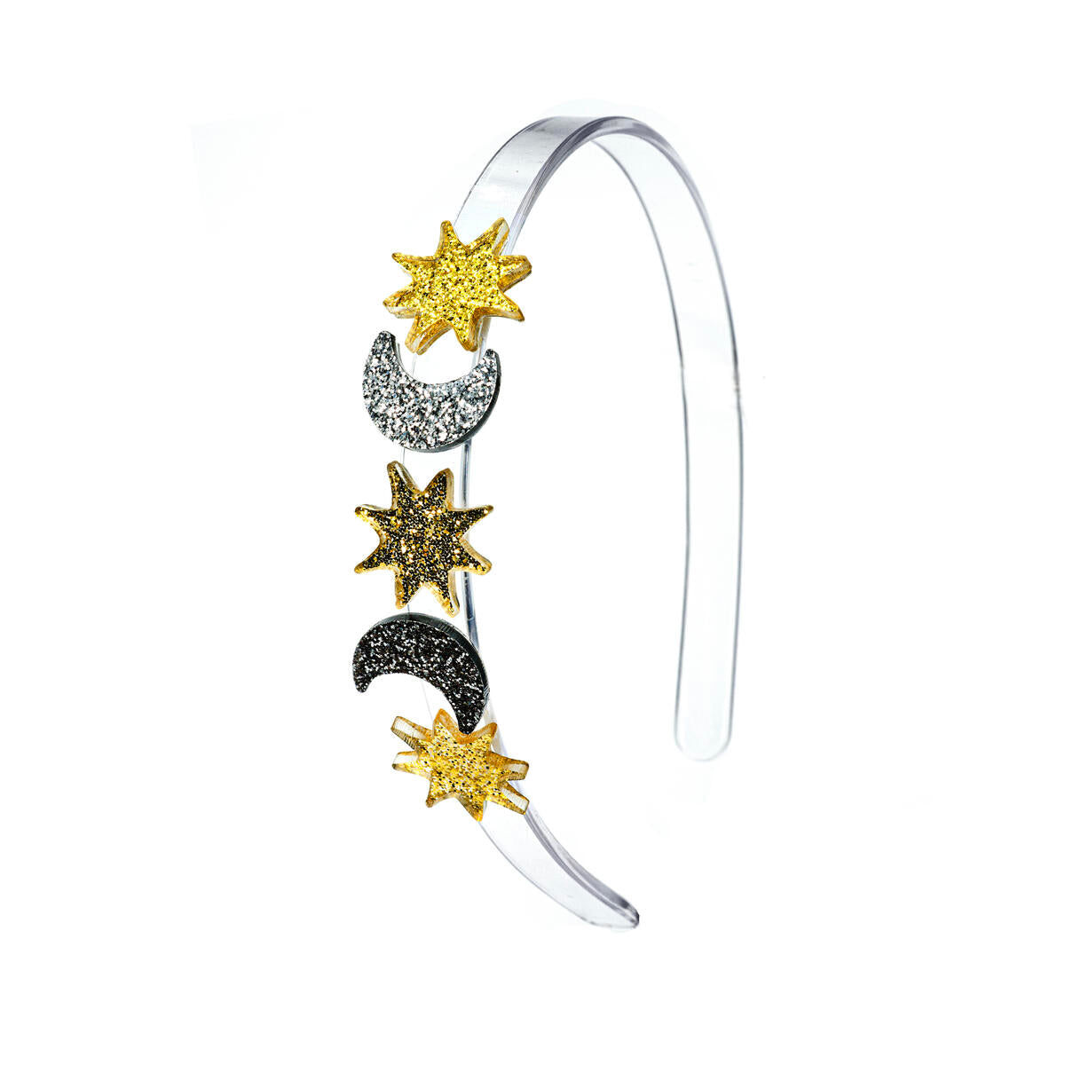 Lilies & Roses - Celestial Star & Moon Headband