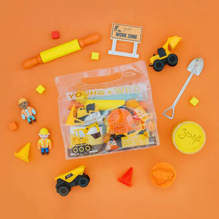 YWF | Construction Sensory Dough Bag