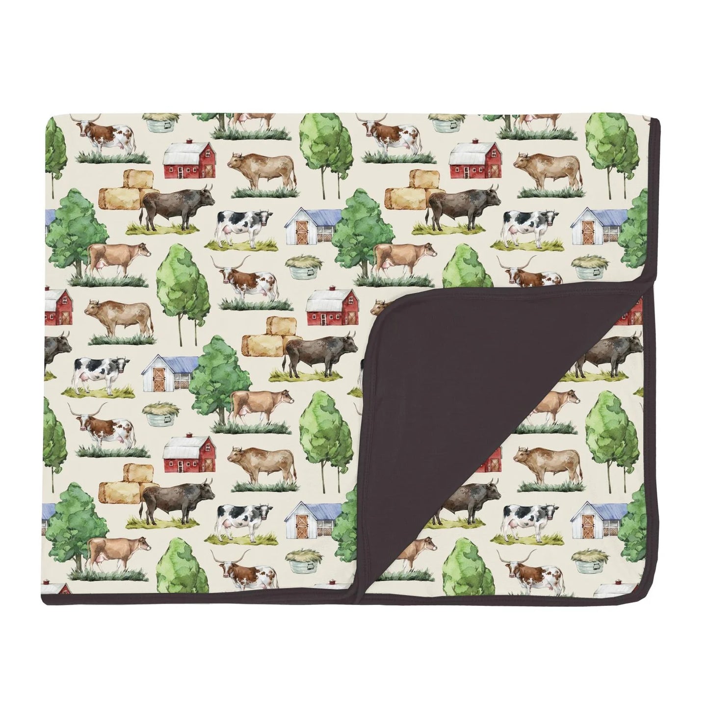 Kickee | Natural Grazing Cows Blanket