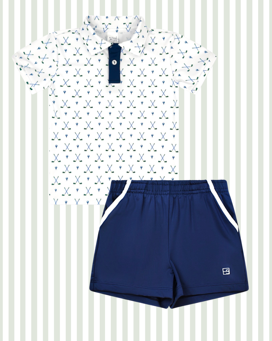 SET | Nathan Short - Nantucket Navy/Pure Coconut