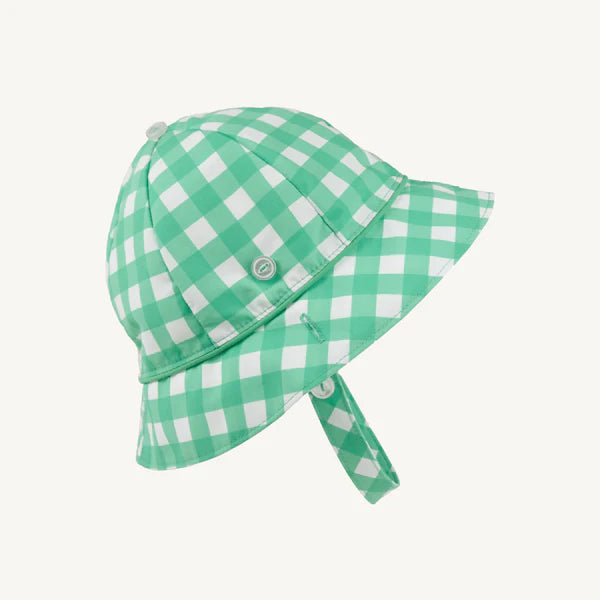 TBBC | Beaufort Bucket Hat Swim - Gibson Island Green Gingham