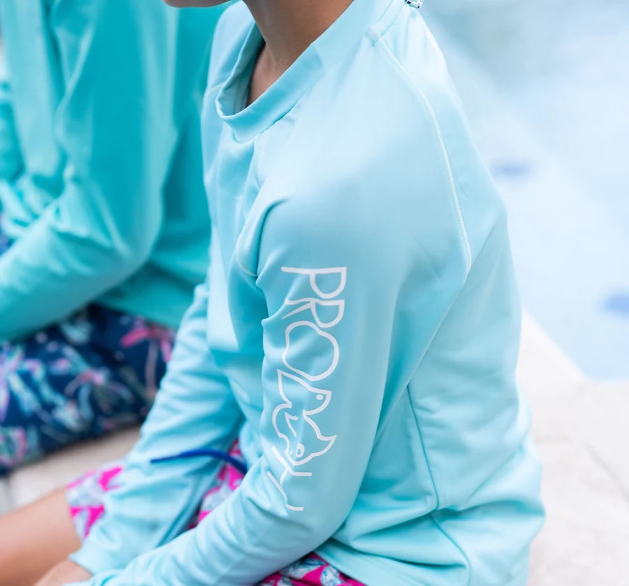 Prodoh Reef Rashguard Pool Blue Lubberdubber's