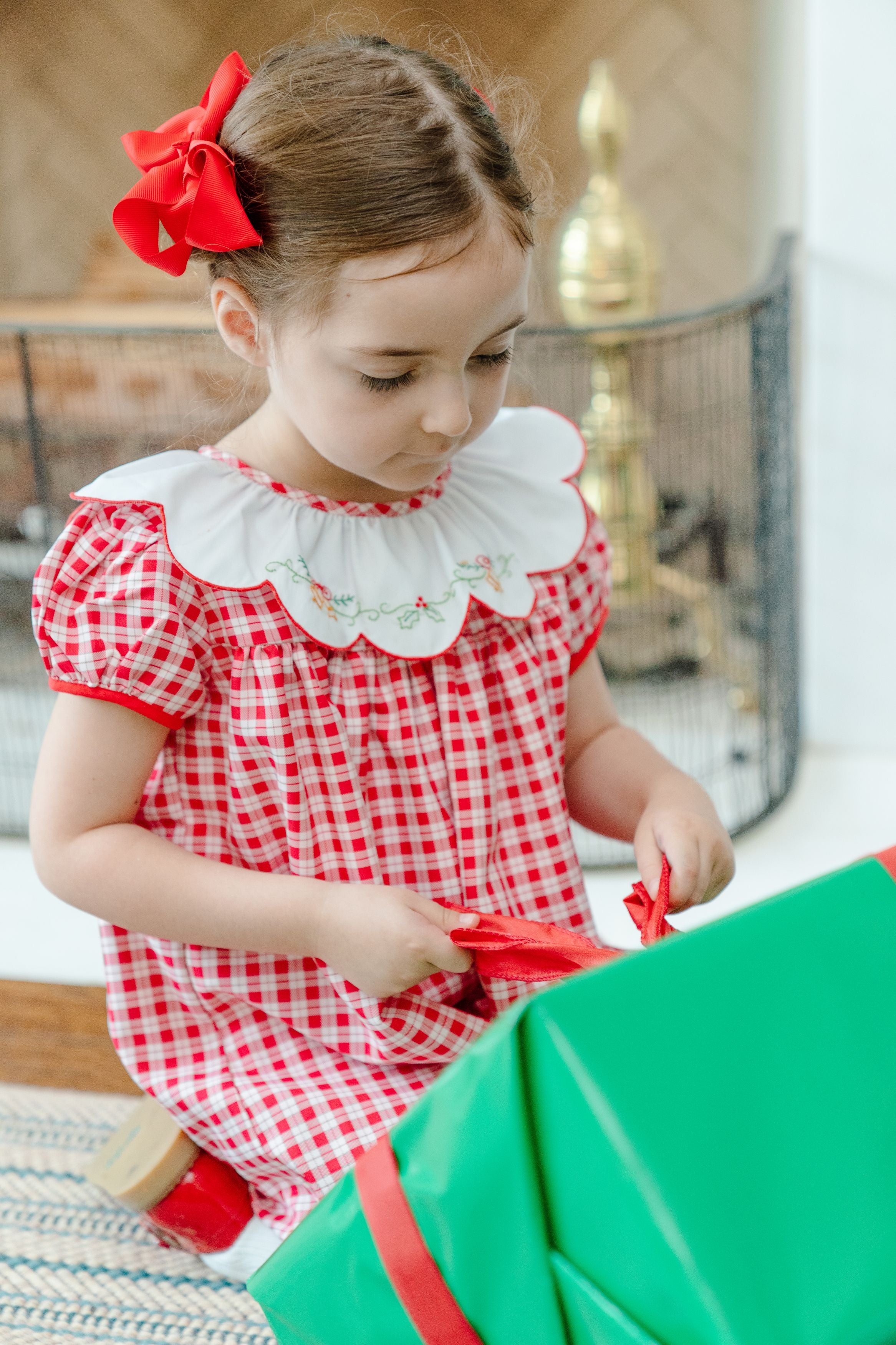 Online NWT The Proper Peony White Windsor Christmas Dress 4T.