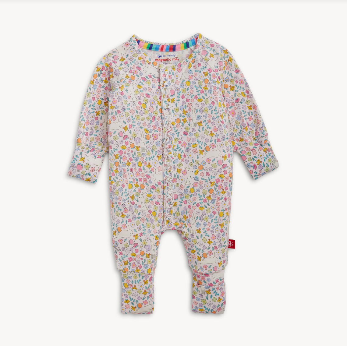 Magnetic Me | Bunny Blossom Ruffle Convertible Coverall