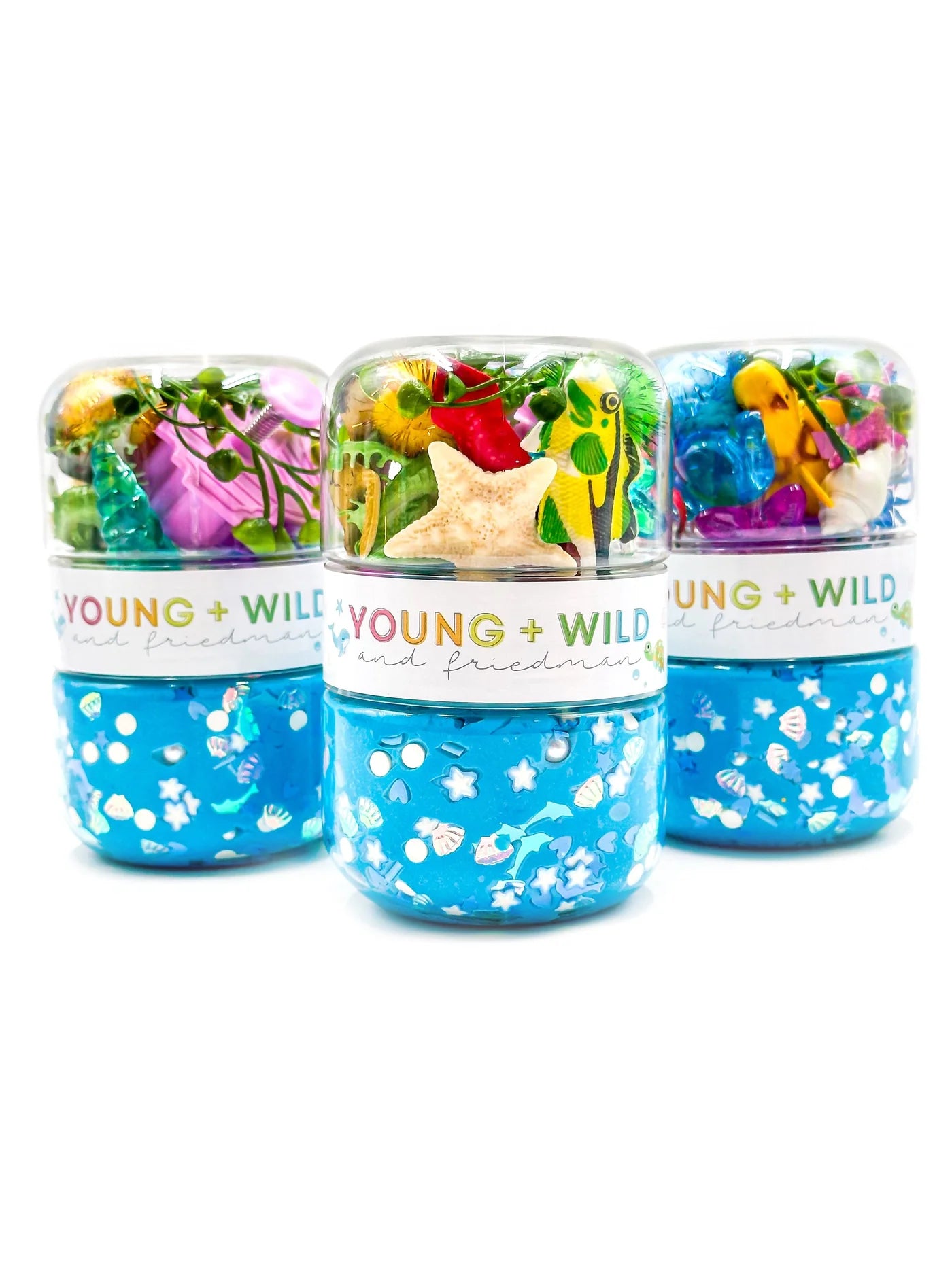 YWF | Grab & Go Dough Jar - Ocean