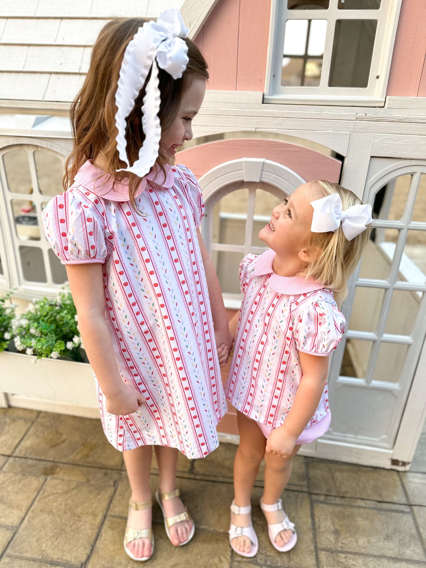 James & Lottie - Back to School Sally Bloomer Set