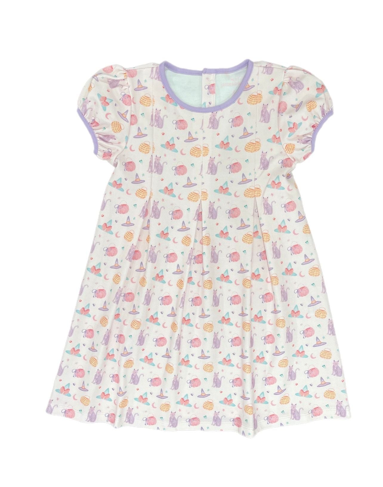 James & Lottie - Halloween Knit Penny Pleat Dress