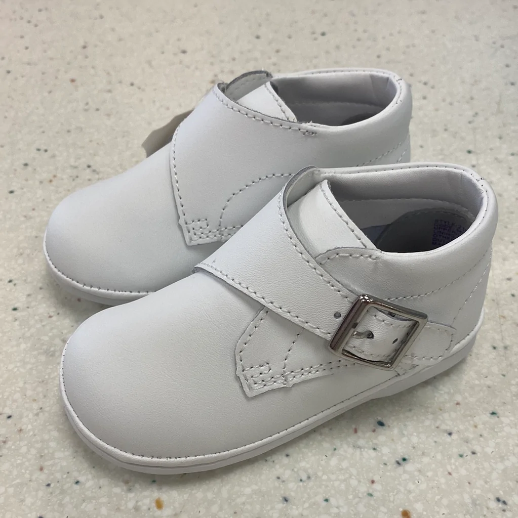 L'Amour - Finch Leather Bootie White