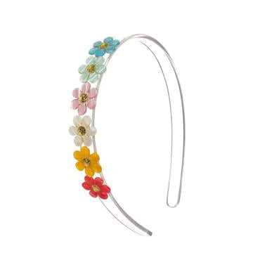 Lilies & Roses - Daisy Chain Pastel Shades Headband