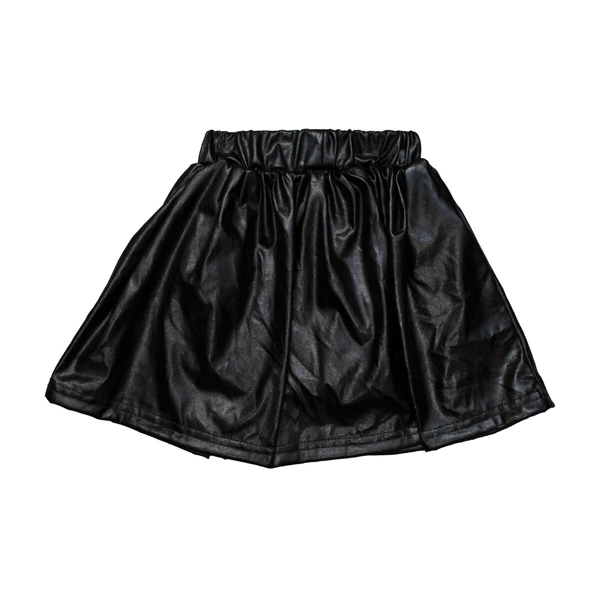 Belle Cher - Black Metallic Skort