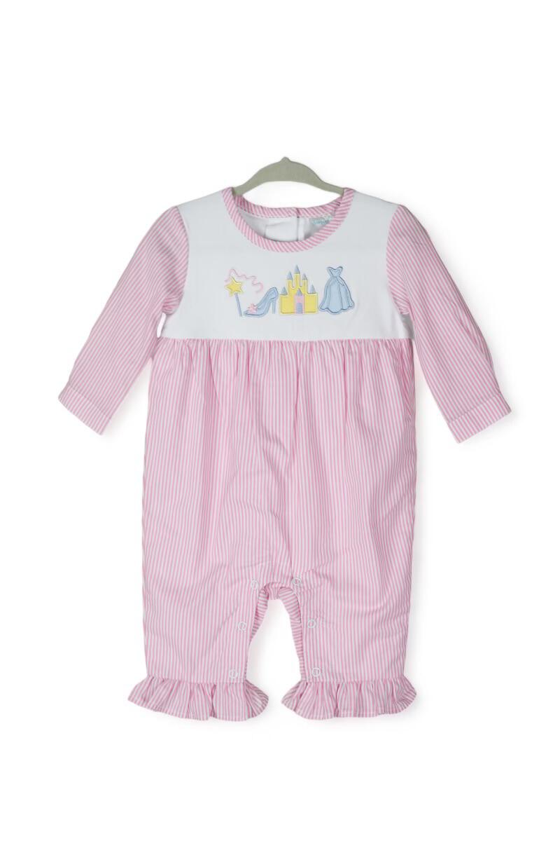 Jumping Jolly - Princess Girl Romper