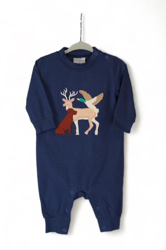 Jumping Jolly - Hunting Pal Boy Romper