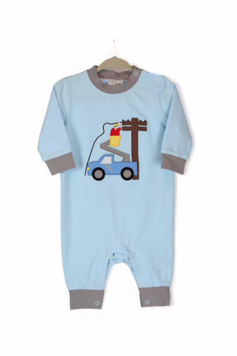 Jumping Jolly - Lineman Boy Romper