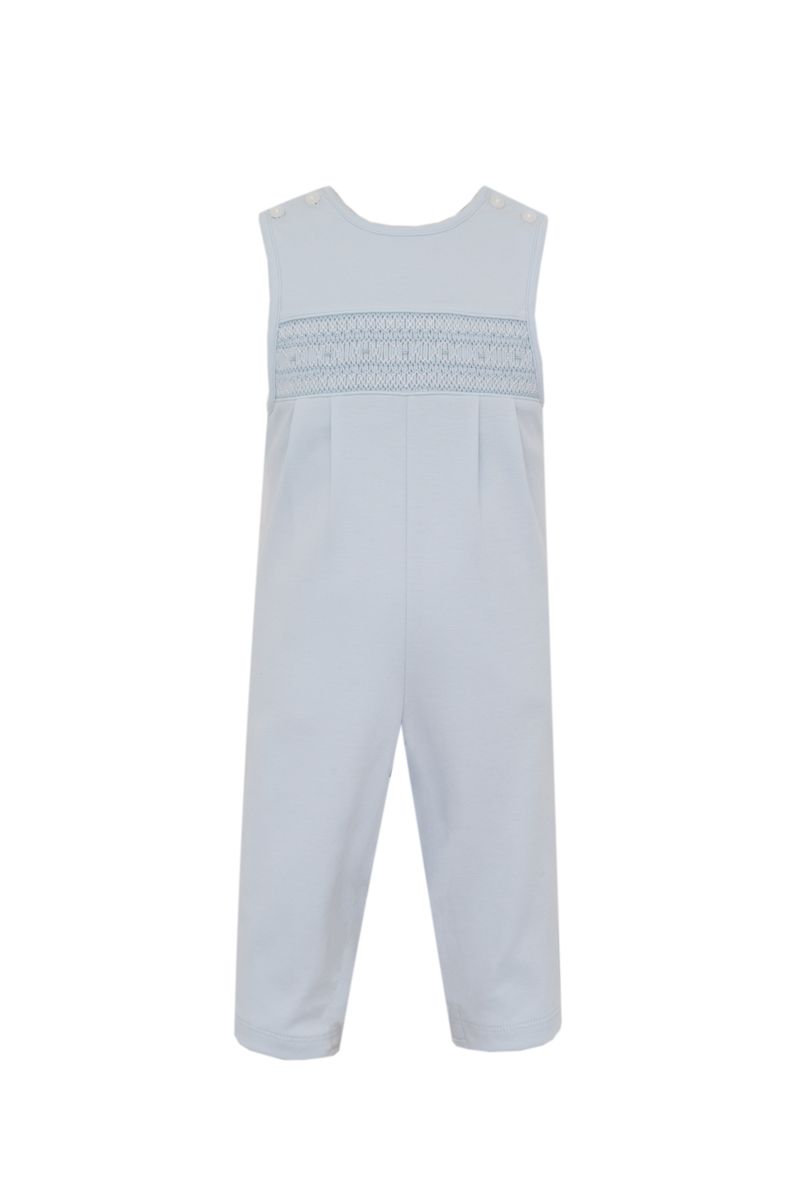 Petit Bebe | Oliver Blue Knit Jon Jon