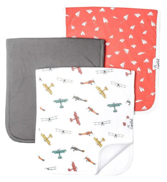 Copper Pearl | Ace Burp Cloth Set