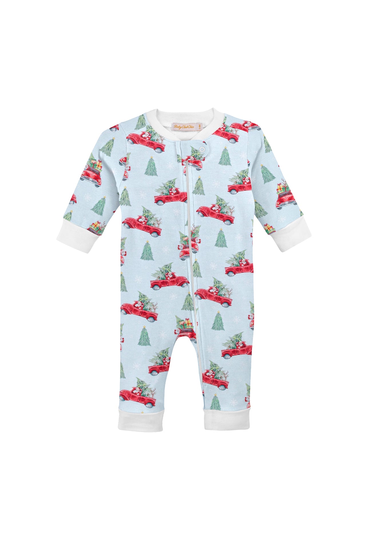 Baby Club Chic | Santa is Coming Coverall