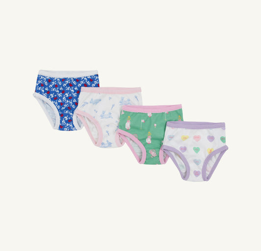 TBBC | Pippy's Underpinnings Set 4Pk - Assorted Prints (Spring)