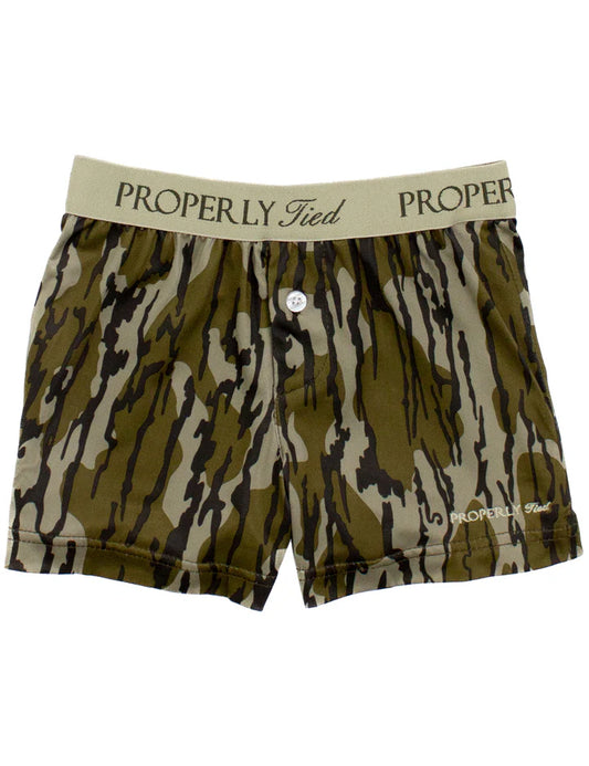 Properly Tied | Inlet Boxer Mossy Oak Original Bottomland