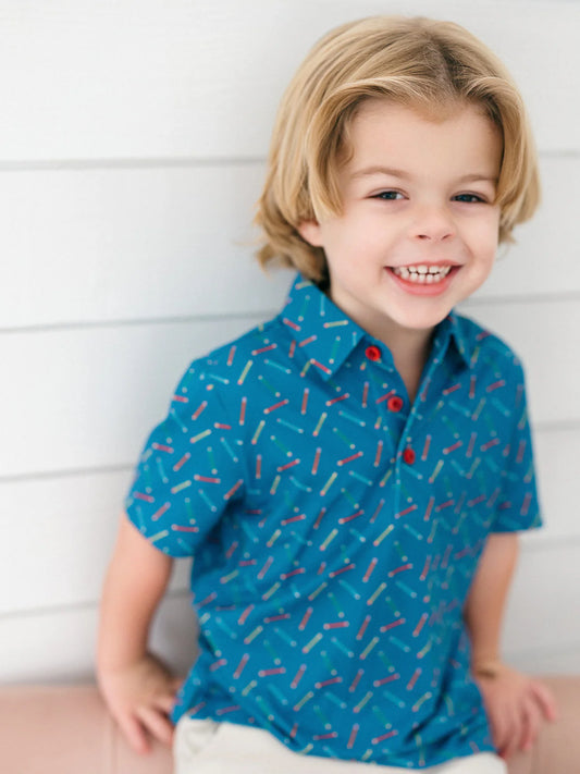 Poppy Kids | Write On Boys Polo