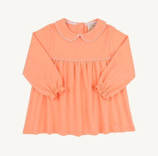 TBBC | Maude's A Line Top - Seashore Sherbet/Palm Beach Pink